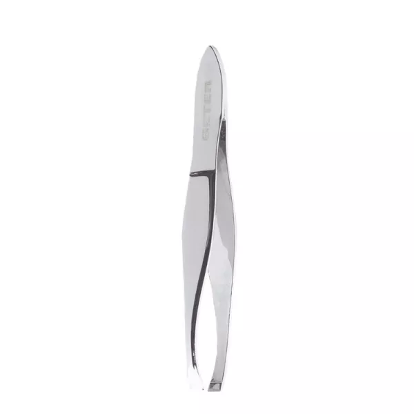 Beter Tweezers straight tip, chrome, 7.2cm