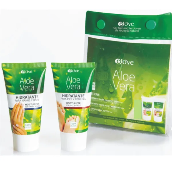 Ejove Borsa da toilette per crema idratante all'aloe vera, custodia