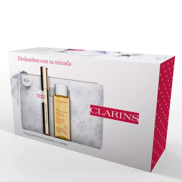 Máscara de Cílios Supra Volume Clarins , estojo