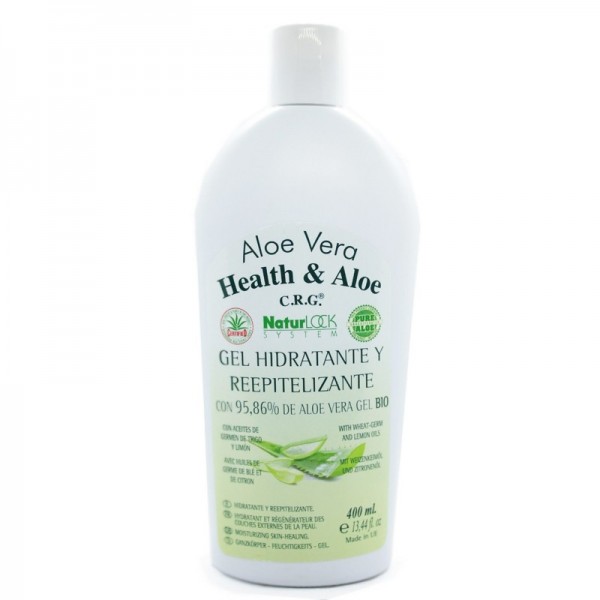 Health & Aloe Aloe Vera NaturLock System Gel Hidratante y Reepitelizante Con 95,86% de gel de aloe vera