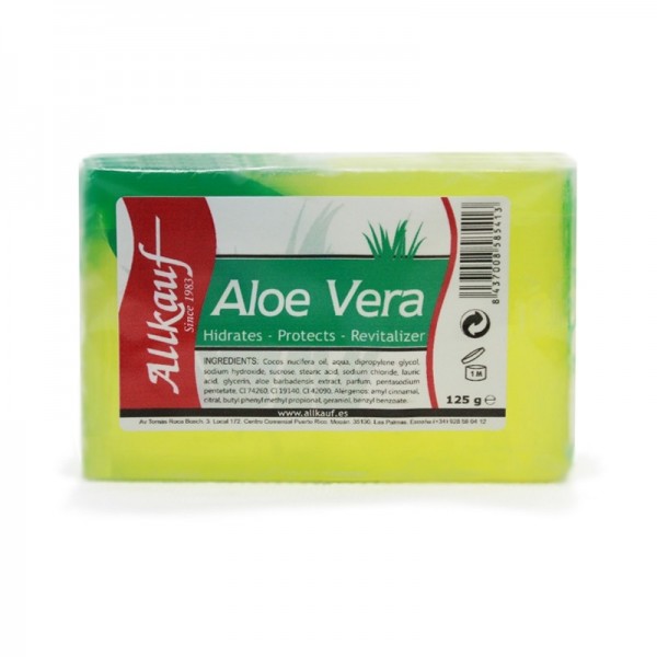 Allkauf Aloe Vera Pastilla de Jabón de Glicerina