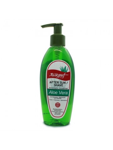 Allkauf Aloe Vera Gel 100 naturale% Gel Idratante e Rigenerante Doposole / Dopobarba