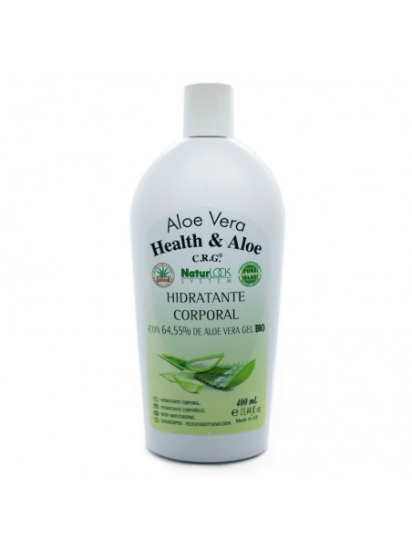 Health & Aloe Aloe Vera NaturLock System Hidratante Corporal Con 64,55% de gel de aloe vera BIO