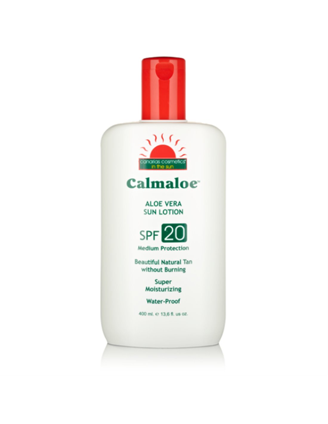 laag kiespijn boog Canarias Cosmetics Calmaloe Sun Lotion Aloe SPF20