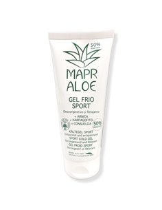 Mapr Aloe Gel descongestionante e relaxante para relaxamento, + Arnica, + Garra do Diabo, + Confrei