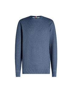 Tommy Hilfiger Pullover MW0MW31032 SPRING GRID STRUCTURED CREW NECK 