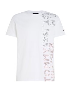 Tommy Hilfiger Camiseta MW0MW30038 OFF PLACEMENT TEE 