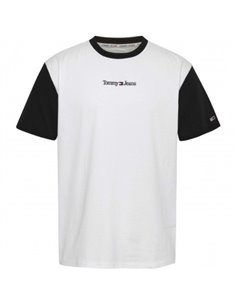 Tommy Hilfiger Camiseta DM0DM16323 Tjm Clsc Contrast Linear 