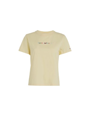 Tommy Hilfiger Camiseta DW0DW15447 Tjw Reg Color Serif Linear