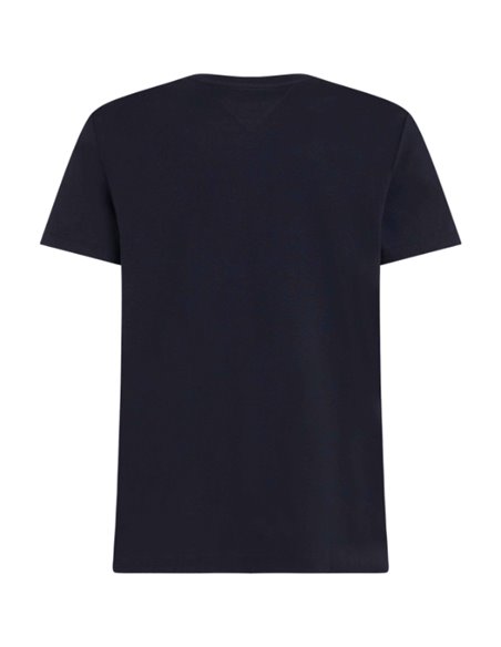 Tommy Hilfiger Camiseta MW0MW32119 RWB MONOTYPE CHEST STRIPE 