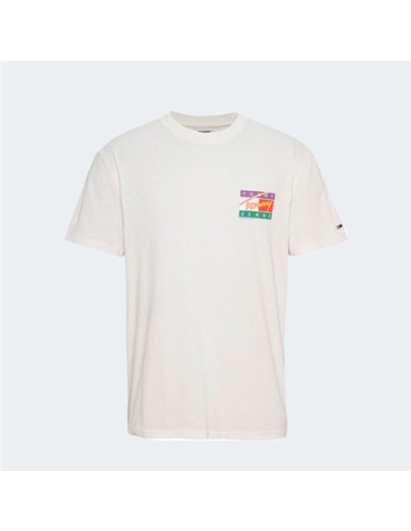 Tommy Hilfiger Jeans Camiseta DM0DM16827 TJM CLSC SIGNATURE POP FLAG