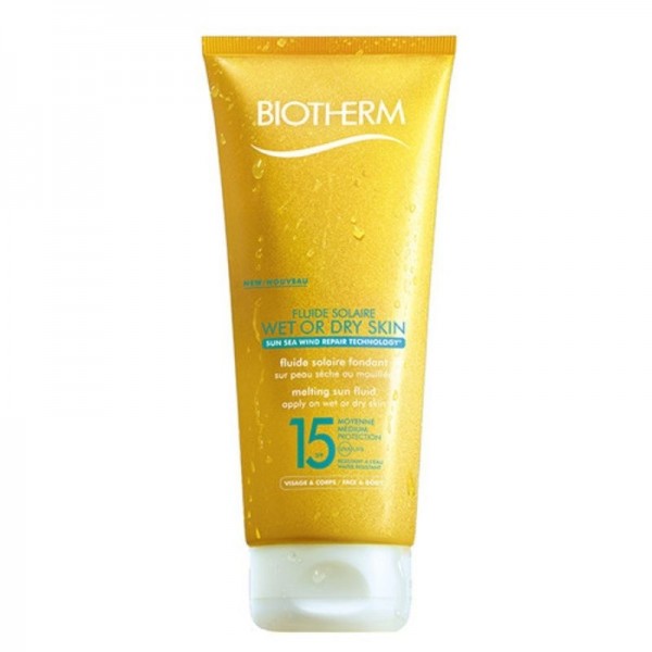 Biotherm Fluide Solaire Wet or Dry Skin Melting